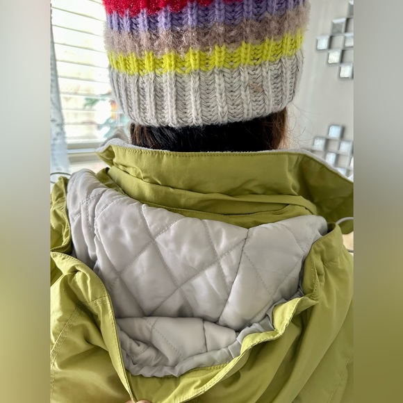 Eddie Bauer Women’s Windfoil Parka Green Winter Jacket Small New - Picture 8 of 14